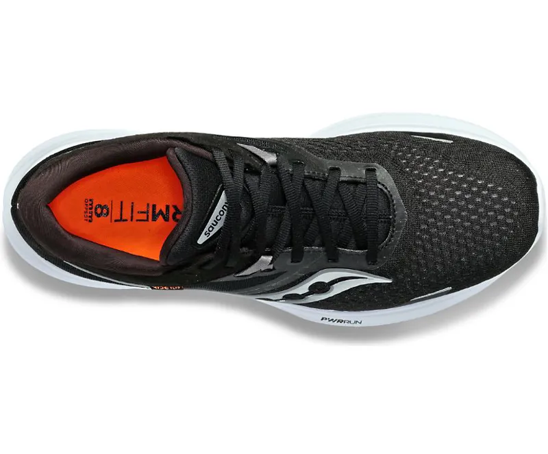 Saucony Men's Ride 16 Black/White-3